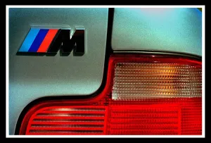 Badges Prints: BMW Z3 Coupe April 1999 M Sport logo badge rear lights