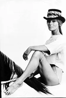 Bo Derek American Actress model stars in Bolero October 1984