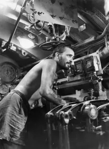 On board British Royal Navy submarine HMS Templar with the Eastern Fleet during