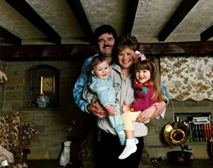 Bob Carolgees TV Presenter Surprise Surprise with family at home