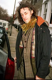 Bob Geldof leaves his Chelsea home after he reported his estranged wife Paula Yates to