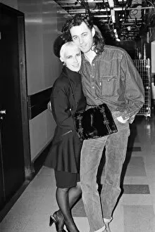 01529 Collection: Bob Geldof and Paula Yates at LAP. 30th November 1987