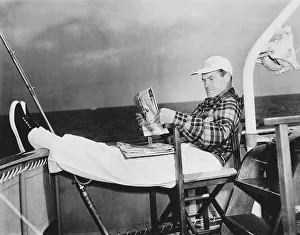 00046 Prints: Bob Hope Entertainer / Actor on holiday after making Fancy Pants