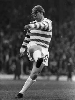 Bobby Charlton Celtic 1974 testimonial for Ron Yeats against Liverpool May 1974