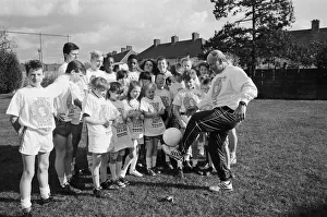 T Shirt Prints: Bobby Charlton, ex footballer for Manchester United and England from the 1950s to