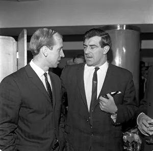 Bobby Charlton Fred Trueman 1968 Variety club of Great Britain first luncheon