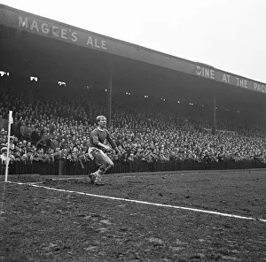 Bobby Charlton, pictured during the Bolton Wanderers verses Manchester United match