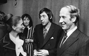 Hairstyle Prints: Bobby Charlton (right) with his wife, Norma Charlton (far left wearing the neckerchief