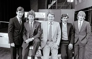 Bobby Robson England Manager at photocall news press conference to announce the formation