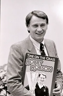 Bobby Robson - September 1982 England manager with autobiography Book Time on