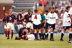 Bolton 1-3 Newcastle, premier league match at Burnden Park, Tuesday 22nd August 1995