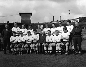 Bolton Wanderers team pose for a team group photograph before the start of the season
