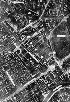 Bombing Collection: Bomb damage to the centre of Berlin. March 1944