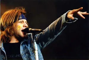 Bon Jovi performing at Cardiff Arms Park - 22nd June 1995 - Western Mail and Echo Ltd