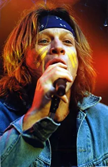 Bon Jovi performing at Cardiff Arms Park - 22nd June 1995 - Western Mail and Echo Ltd
