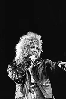 Bonnie Tyler (real name Gaynor Hopkins) appearing at The Reading Festival