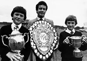 Schoolboys Prints: Former boro defender Willie Maddren at Middlesbrough Schools FA annual presentation