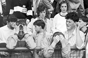 Boro Fans, at the Middlesbrough V Leicester City football match