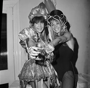 Images Dated 7th February 1975: Bournemouth fashion mask ball. February 1975 75-00813-005