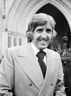 Transfer Prints: Bournemouth football manager John Bond pictured outside the High Court in London for