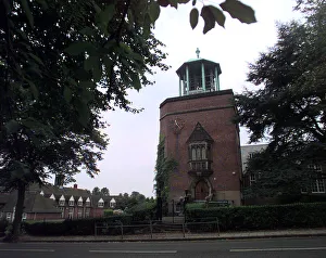 01149 Prints: BOURNVILLE VILLAGE TRUST4... PIC EDWARD MOSS Exterior of the Carillion tower