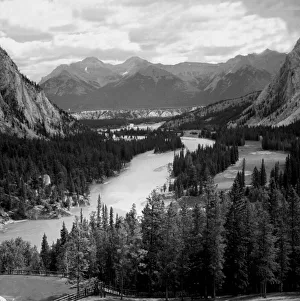 Forest Prints: Bow Valley-Bauff-Alberta in the Rocky Mountains Vancouver, Canada, 1951