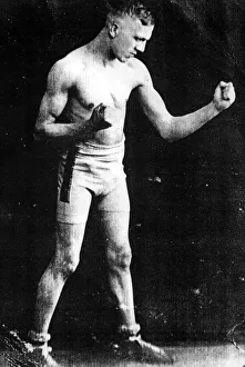 1931 Prints: Boxer Tiger Pomphrey as an 18 year old 1931 Albert Pomphrey - Bristol boxer