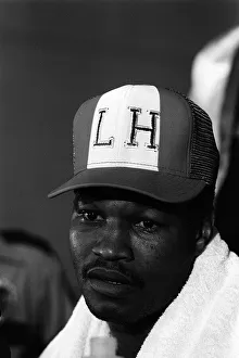 00128 Prints: Boxing - Larry Holmes v Muhammad Ali ( Cassius Clay ) - 1980