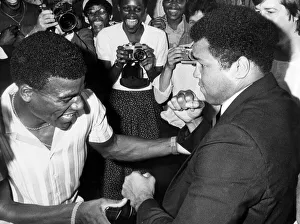 Boxing legend Muhammad Ali visited Coventry and was greeted by astonishing scenes of