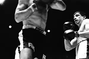 00610 Prints: Boxing match between Jimmy Tibbs (white shorts) v Franco Macchia