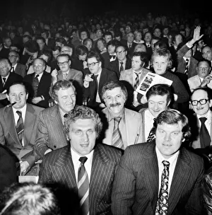 Boxing at Wembley Empire Pool Heavyweight boxer Joe Bugner seen here in the crowd