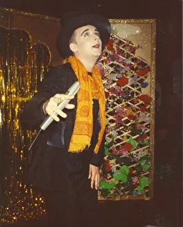 Boy George appears at the Powerhouse nightclub in Newcastle 8 June 1991