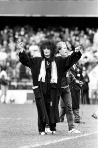 01324 Prints: Boy George attends the Division One Chelsea 2 - 3 Watford match held at Stamford Bridge