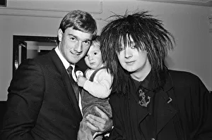 01324 Prints: Boy George at Chelsea FCs ground to film a video for Culture Clubs