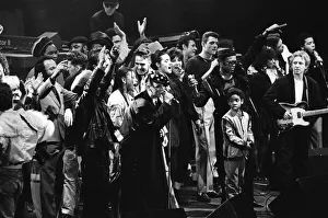 Live Prints: Boy George performing at the Stand by Me: AIDS Day Benefit concert at Wembley Arena