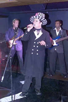Boy George Sept 1999 from Culture Club singing at the Labour Conference party