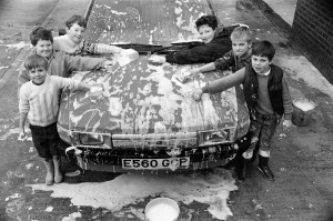 Boys from St Johns Church of England Junior and Infants School