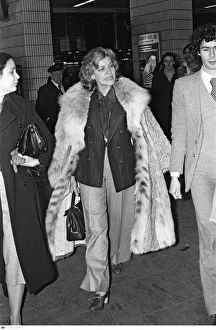 BPM MEDIA FILER Lauren Bacall arrives in Birmingham to to promote her new