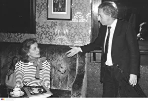 BPM MEDIA FILER Lauren Bacall pictured at a press conference at Birmingham