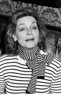 BPM MEDIA FILER Lauren Bacall pictured at a press conference at Birmingham