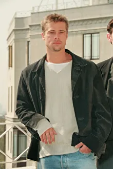 00989 Prints: Brad Pitt at The Dorchester Hotel. Brad its in London to promote his new