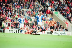 00843 Prints: Bradford 2-2 Middlesbrough, League Division One match at Valley Parade