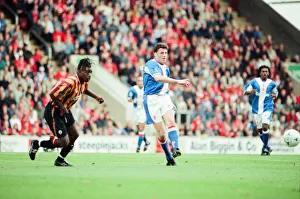 00843 Prints: Bradford 2-2 Middlesbrough, League Division One match at Valley Parade