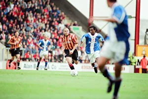 Bradford 2-2 Middlesbrough, League Division One match at Valley Parade
