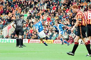 00843 Prints: Bradford 2-2 Middlesbrough, League Division One match at Valley Parade