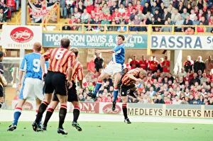 00843 Prints: Bradford 2-2 Middlesbrough, League Division One match at Valley Parade
