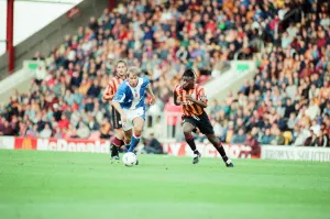 Bradford 2-2 Middlesbrough, League Division One match at Valley Parade