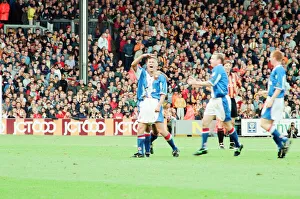 00843 Prints: Bradford 2-2 Middlesbrough, League Division One match at Valley Parade