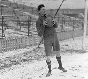 Fitness Prints: Bradford City FC. Clough training in the snow 11th February 1930. DM17277