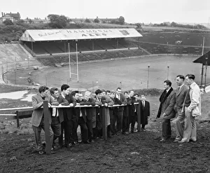 Stadiums Prints: Former Bradford Northern Rugby league player Trevor Foster